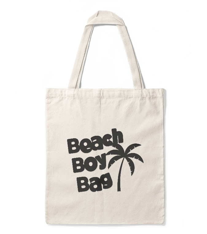 Jutebutel mit hochwertigen Print "Beach Boy Bag" ??  Schnelle Lieferung ➤ ab 29€ versandkostenfrei ?