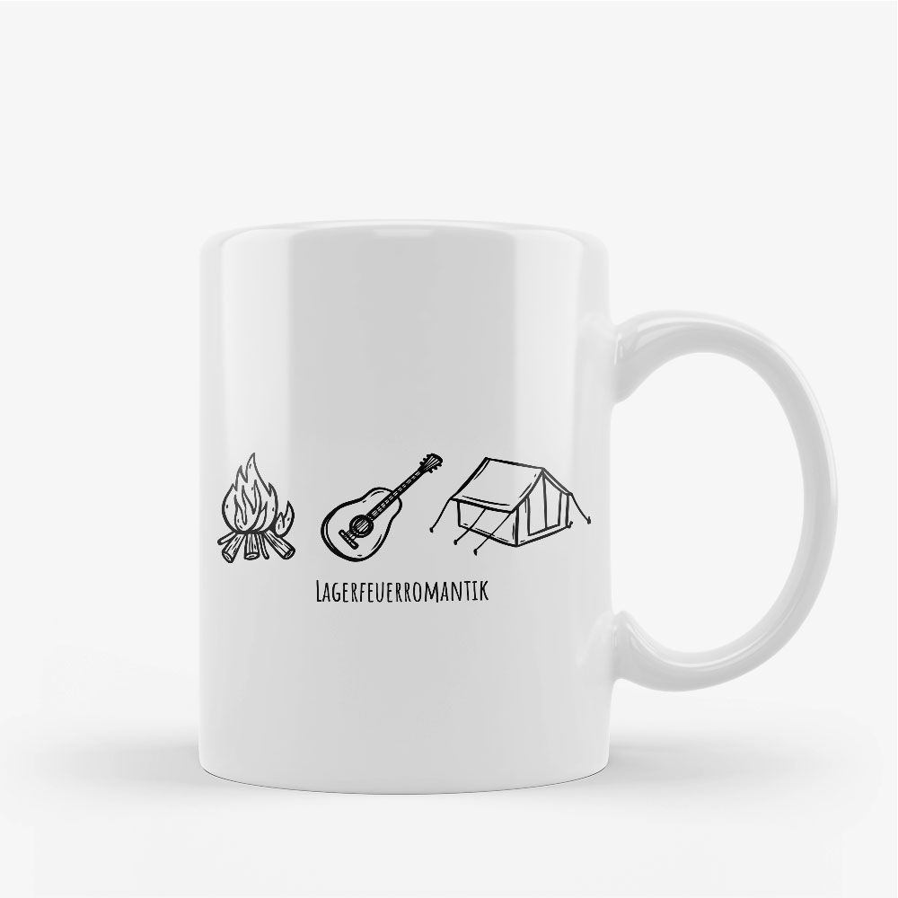 "Lagerfeuerromantik" Tasse 