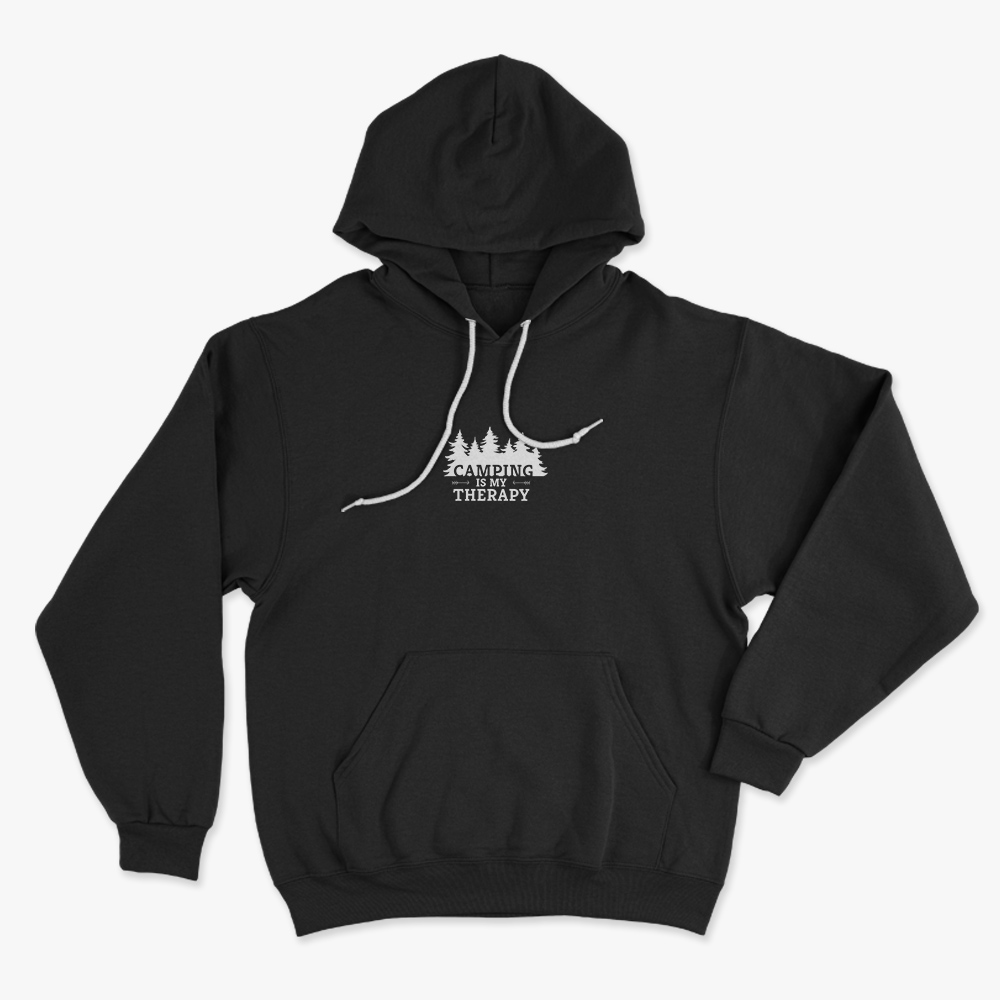 "Camping is my therapy" Hoodie
