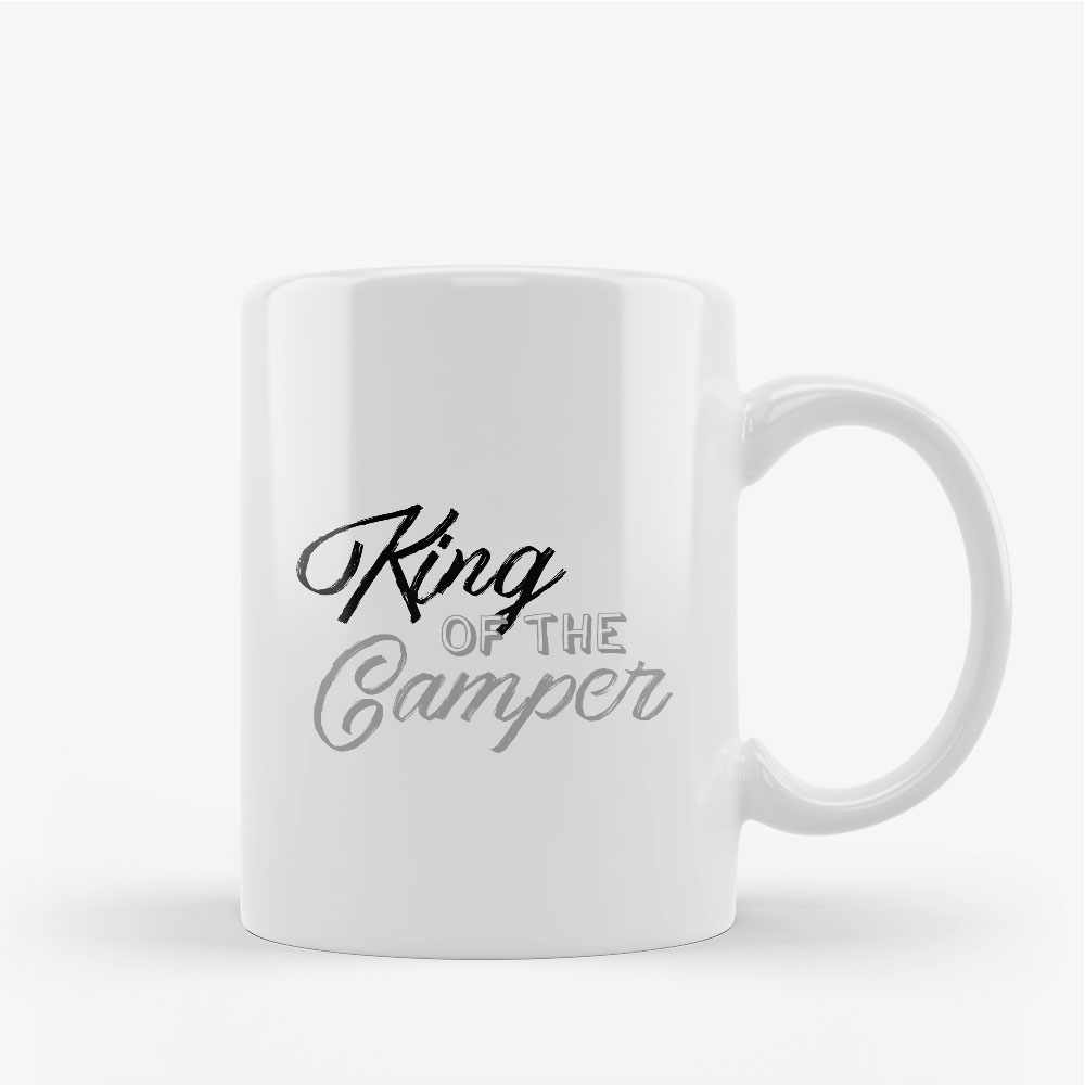 "King of the Camper" Tasse