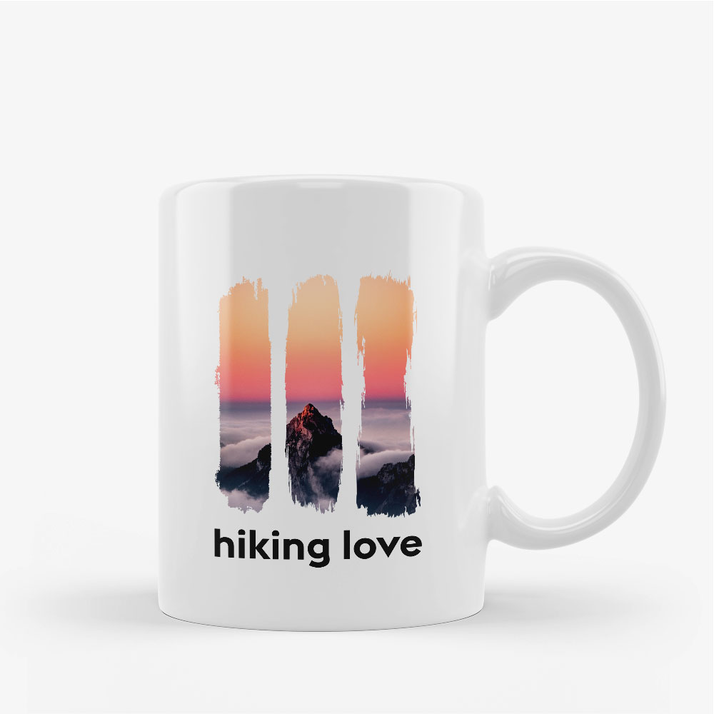 "Hiking Love" Tasse